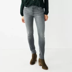Women's Sonoma Goods For Life® Supersoft Stretch Midrise Skinny Jeans -Sonoma Goods Shop 2954787 Cellars