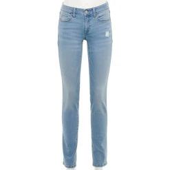 Women's Sonoma Goods For Life® Supersoft Midrise Straight-Leg Jeans -Sonoma Goods Shop 3022856 Light Wash