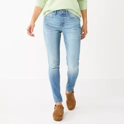 Women's Sonoma Goods For Life® Curvy High-Waisted Skinny Jeans 17 Women's Sonoma Goods For Life® Curvy High-Waisted Skinny Jeans -Sonoma Goods Shop 4342530 Super Light Wash