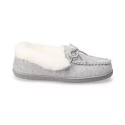Sonoma Goods For Life® Women's Heathered Knit Moccasin Slippers -Sonoma Goods Shop 4476508 ALT
