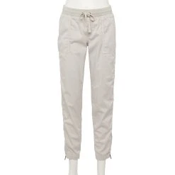 Women's Sonoma Goods For Life® Zipper-Hem Elastic-Waist Utility Jogger Pants -Sonoma Goods Shop 4530070 Almond