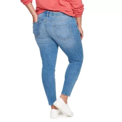 Plus Size Sonoma Goods For Life® Premium Mid-Rise Skinny Jeans 9 Plus Size Sonoma Goods For Life® Premium Mid-Rise Skinny Jeans -Sonoma Goods Shop 4916151 ALT