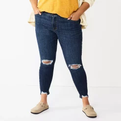 Plus Size Sonoma Goods For Life® Premium Mid-Rise Skinny Jeans 8 Plus Size Sonoma Goods For Life® Premium Mid-Rise Skinny Jeans -Sonoma Goods Shop 4916151 Cotati