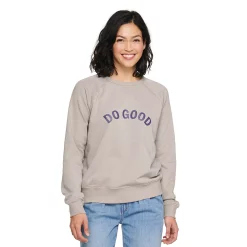 Women's Sonoma Goods For Life® Everyday Crewneck Sweatshirt 50 Women's Sonoma Goods For Life® Everyday Crewneck Sweatshirt -Sonoma Goods Shop 4974237 Do Good