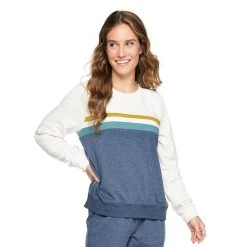 Women's Sonoma Goods For Life® Everyday Crewneck Sweatshirt 32 Women's Sonoma Goods For Life® Everyday Crewneck Sweatshirt -Sonoma Goods Shop 4974237 Navy Colorblock