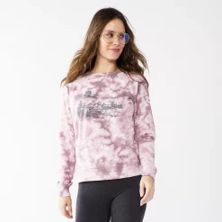 Women's Sonoma Goods For Life® Everyday Crewneck Sweatshirt 48 Women's Sonoma Goods For Life® Everyday Crewneck Sweatshirt -Sonoma Goods Shop 4974237 Pink Mountain Dye