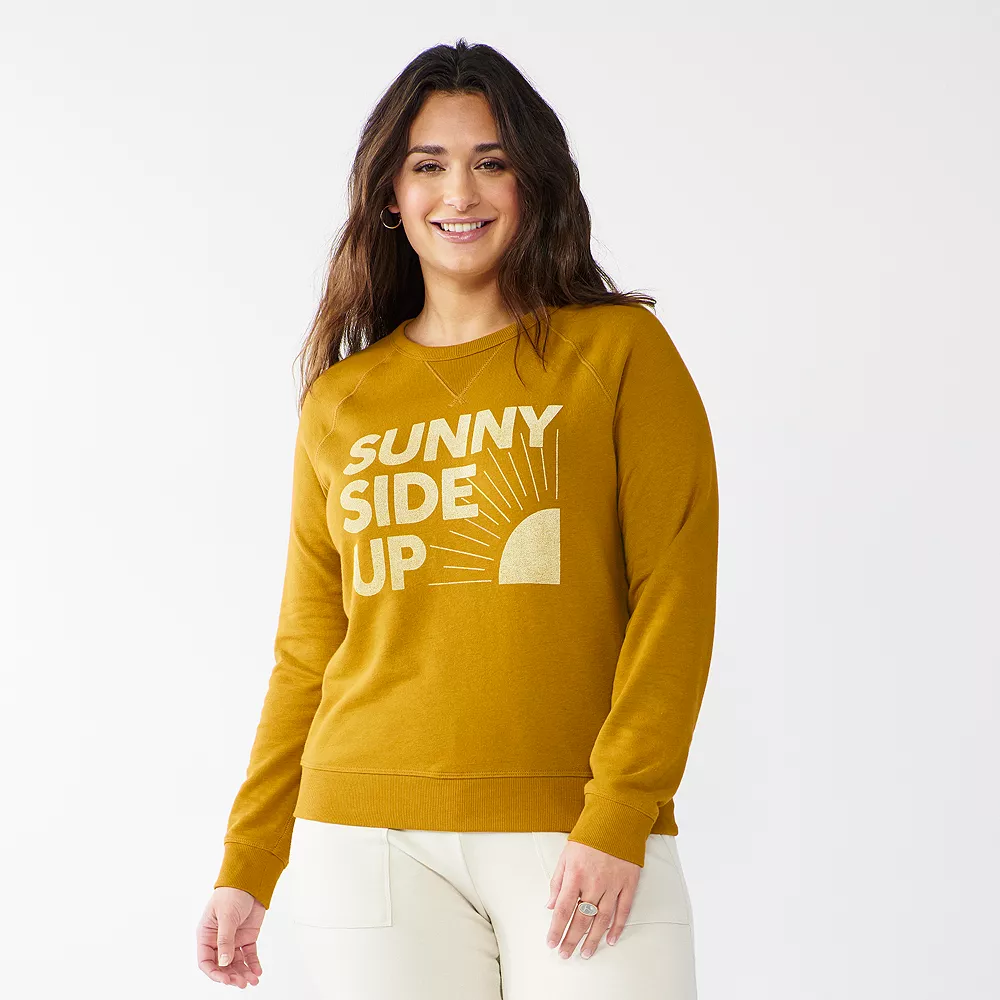 Women's Sonoma Goods For Life® Everyday Crewneck Sweatshirt 19 Women's Sonoma Goods For Life® Everyday Crewneck Sweatshirt - Image 19