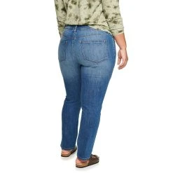 Plus Size Sonoma Goods For Life® Premium Mid-Rise Curvy Straight-Leg Jeans 13 Plus Size Sonoma Goods For Life® Premium Mid-Rise Curvy Straight-Leg Jeans -Sonoma Goods Shop 4989903 ALT