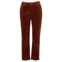 Plus Size Sonoma Goods For Life® Premium Mid-Rise Curvy Straight-Leg Jeans 11 Plus Size Sonoma Goods For Life® Premium Mid-Rise Curvy Straight-Leg Jeans -Sonoma Goods Shop 4989903 Rustic Orange