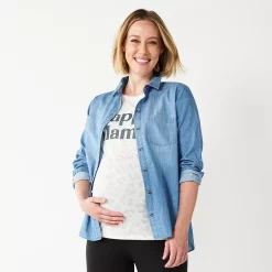 Women's Sonoma Goods For Life® Essential Everyday Button-Down Shirt -Sonoma Goods Shop 4991213 ALT2