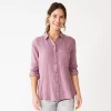 Women's Sonoma Goods For Life® Essential Everyday Button-Down Shirt