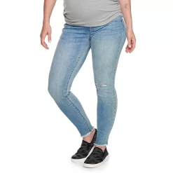 Maternity Sonoma Goods For Life® Over-The-Belly Jeggings -Sonoma Goods Shop 5035416 Light Wash