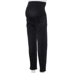 Maternity Sonoma Goods For Life® Over-The-Belly Cropped Straight-Leg Jeans 9 Maternity Sonoma Goods For Life® Over-The-Belly Cropped Straight-Leg Jeans -Sonoma Goods Shop 5035940 Black Wash