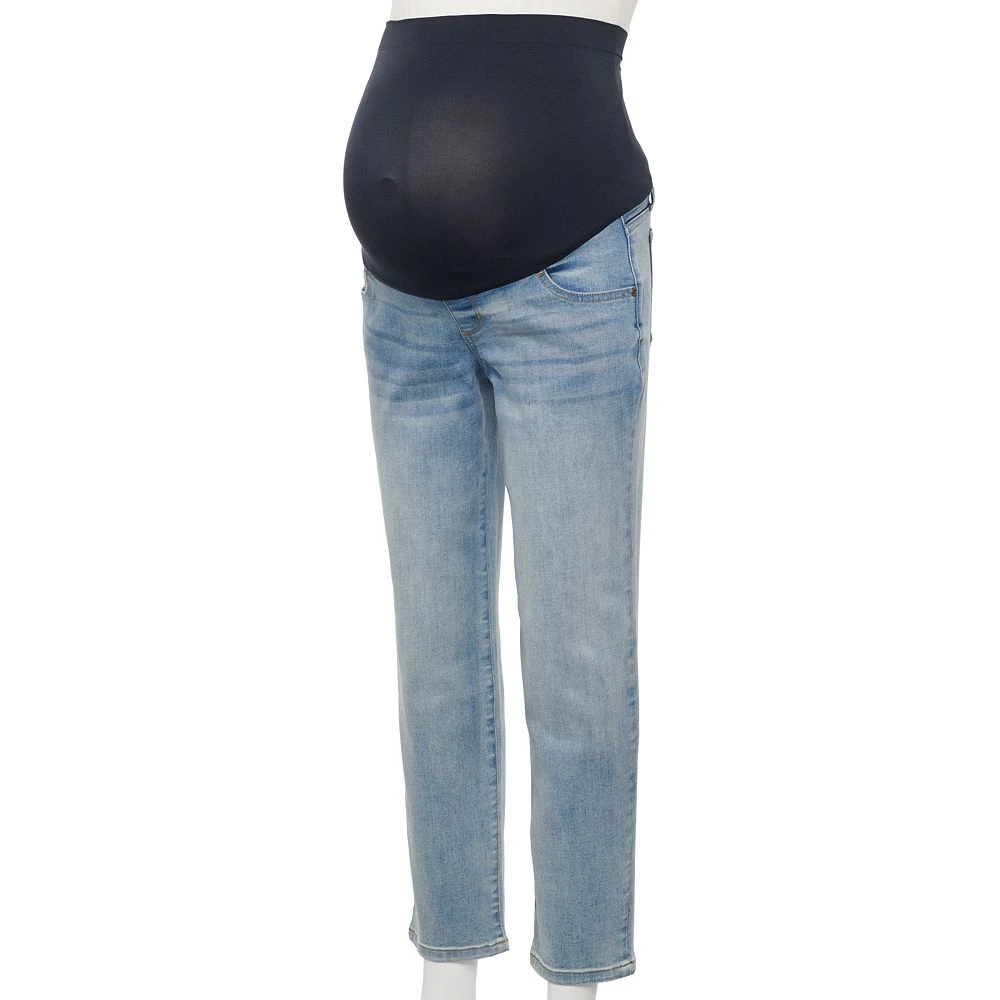 Maternity Sonoma Goods For Life® Over-The-Belly Cropped Straight-Leg Jeans 5 Maternity Sonoma Goods For Life® Over-The-Belly Cropped Straight-Leg Jeans - Image 5