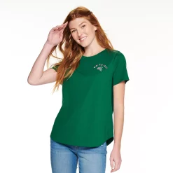 Women's Sonoma Goods For Life® Short Sleeve Holiday Graphic Tee -Sonoma Goods Shop 5180762 Deck The Halls