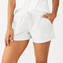 Women's Sonoma Goods For Life® Pajama Shorts -Sonoma Goods Shop 5490352 Gray Feeder