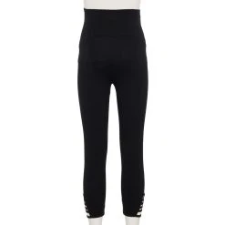 Maternity Sonoma Goods For Life® Over-The-Belly Cropped Lattice Leggings -Sonoma Goods Shop 5519817 ALT