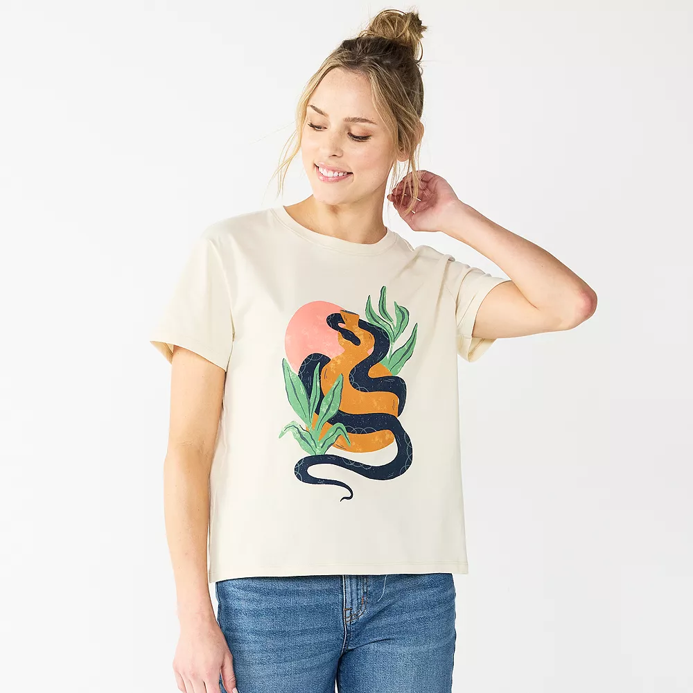 Women's Sonoma Goods For Life® Relaxed Graphic Tee 1 Women's Sonoma Goods For Life® Relaxed Graphic Tee