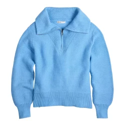 Women's Sonoma Goods For Life® Cozy Quarter-Zip Sweater -Sonoma Goods Shop 5597622 ALT5