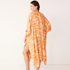 Women's Sonoma Goods For Life® Geo Tacked Ruana -Sonoma Goods Shop 5614891 ALT