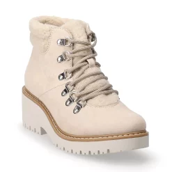 Sonoma Goods For Life® Lumbar Women's Wedge Hiker Boots 10 Sonoma Goods For Life® Lumbar Women's Wedge Hiker Boots -Sonoma Goods Shop 5622780 Cream