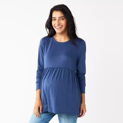Maternity Sonoma Goods For Life® Long Sleeve Empire Waist Top