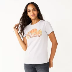 Women's Sonoma Goods For Life® Short Sleeve Graphic Tee 14 Women's Sonoma Goods For Life® Short Sleeve Graphic Tee -Sonoma Goods Shop 5686029 Keep Growing