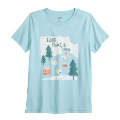 Women's Sonoma Goods For Life® Short Sleeve Christmas Graphic Tee -Sonoma Goods Shop 5686036 ALT5