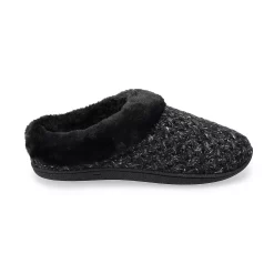 Women's Sonoma Goods For Life® Cozy Knit Clog Marled Basket Weave Slippers -Sonoma Goods Shop 5697308 ALT