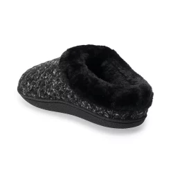 Women's Sonoma Goods For Life® Cozy Knit Clog Marled Basket Weave Slippers -Sonoma Goods Shop 5697308 ALT2