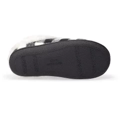 Women's Sonoma Goods For Life® Faux Fur Buffalo Plaid Clog Slippers -Sonoma Goods Shop 5697310 ALT3