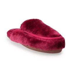 Sonoma Goods For Life® Women's Faux Fur Moccasin Slippers -Sonoma Goods Shop 5697313 Rhubarb