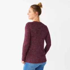 Maternity Sonoma Goods For Life® Nursing Wrap Top -Sonoma Goods Shop 5703650 ALT