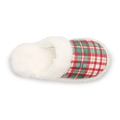Women's Jammies For Your Families® Plaid Scruff Slippers -Sonoma Goods Shop 5743976 ALT4