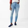 Women's Sonoma Goods For Life® Curvy High-Waisted Skinny Jeans