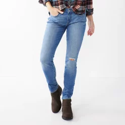 Women's Sonoma Goods For Life® Supersoft Stretch Midrise Skinny Jeans 13 Women's Sonoma Goods For Life® Supersoft Stretch Midrise Skinny Jeans -Sonoma Goods Shop 6124976 Donner Destructed