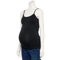 Maternity Sonoma Goods For Life® Seamless Camisole - Size XS -Sonoma Goods Shop 6142300 Black